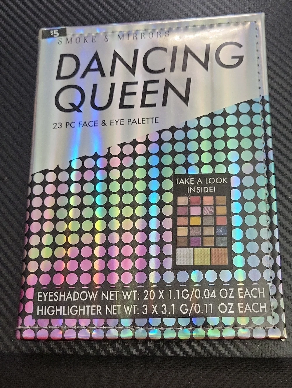 NEW Dancing Queen 23-Piece Face & Eye Palette booklet